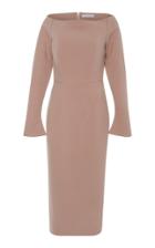 Rachel Gilbert Winona Crepe Sheath Dress Size: 3