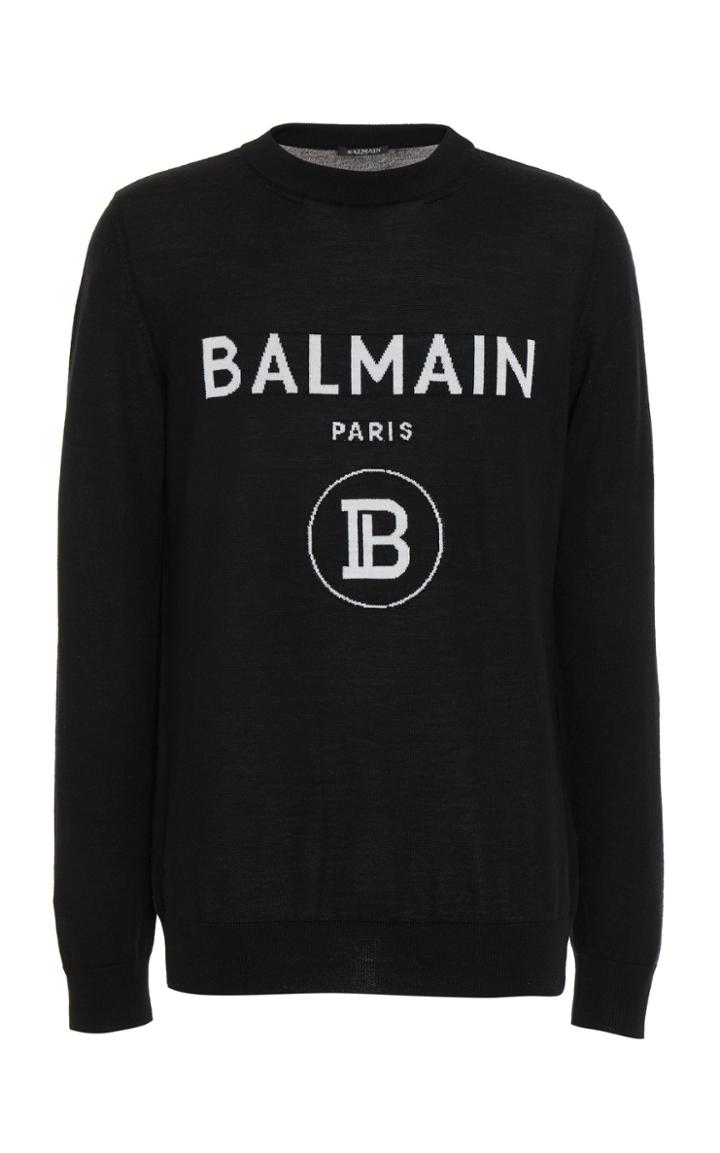 Balmain Crew Neck Pull Over