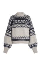 Moda Operandi Loulou Studio Asco Fair Isle Wool-alpaca Sweater