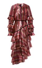 Markarian Taurus Metallic Stripe Dress