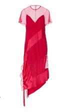 Givenchy Asymmetric Patchwork Dress