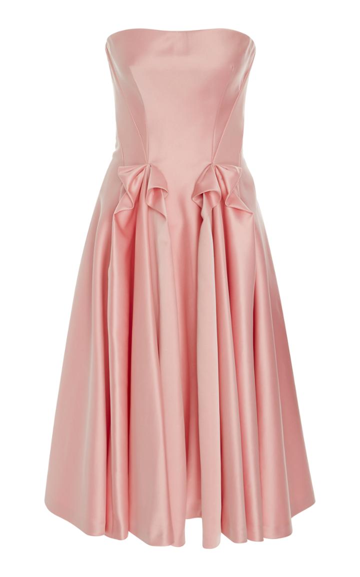Zac Posen Duchess Satin Dress