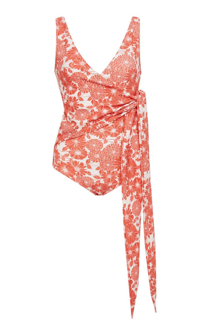 Lisa Marie Fernandez Floral-print One-piece Swimsuit