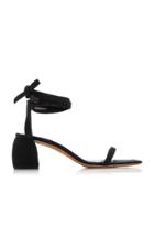 Tibi Shyah Satin Sandals