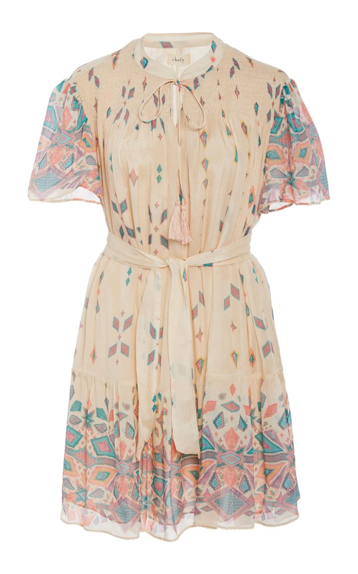 Moda Operandi Chufy Pisac Chiffon Dress Size: Xs