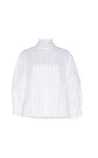 Dice Kayek Mutton Sleeve Cotton Blouse