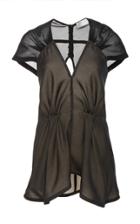 Victoria Beckham Gathered Sleeve Top