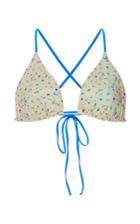 Basta Surf Raglan Beach Scene Printed Bikini Top