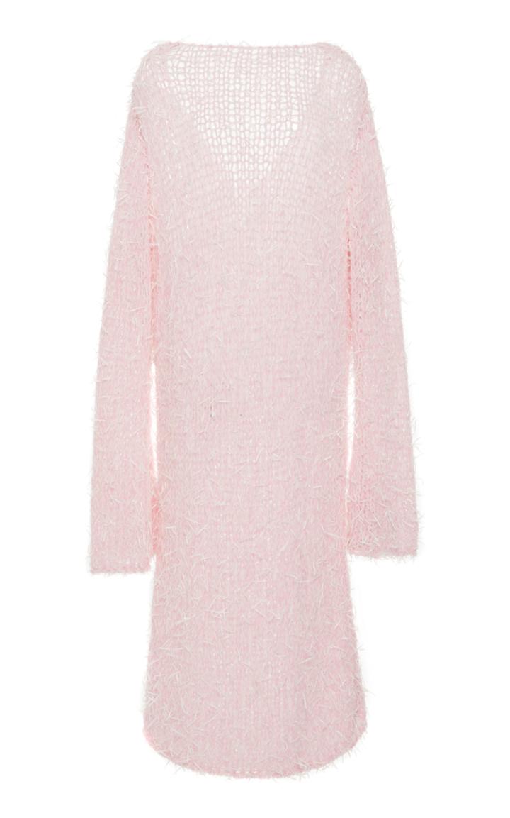 Christopher Kane Open Tweed Knit Dress