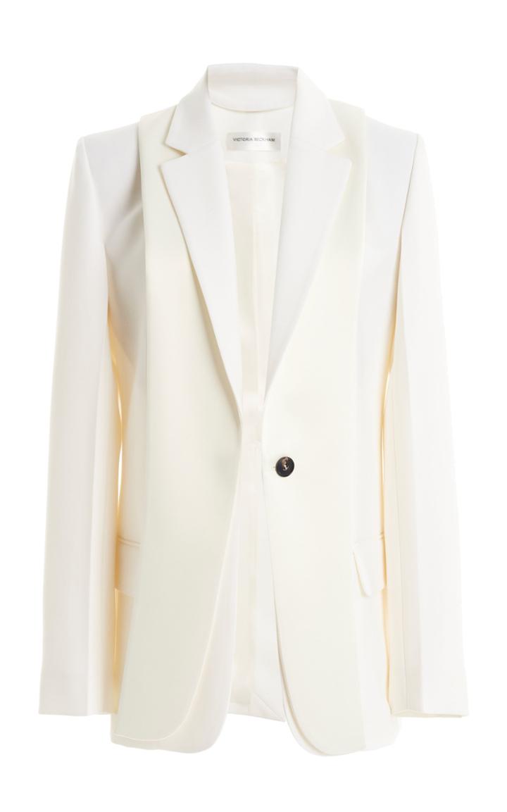 Moda Operandi Victoria Beckham Virgin Wool Double-layer Jacket