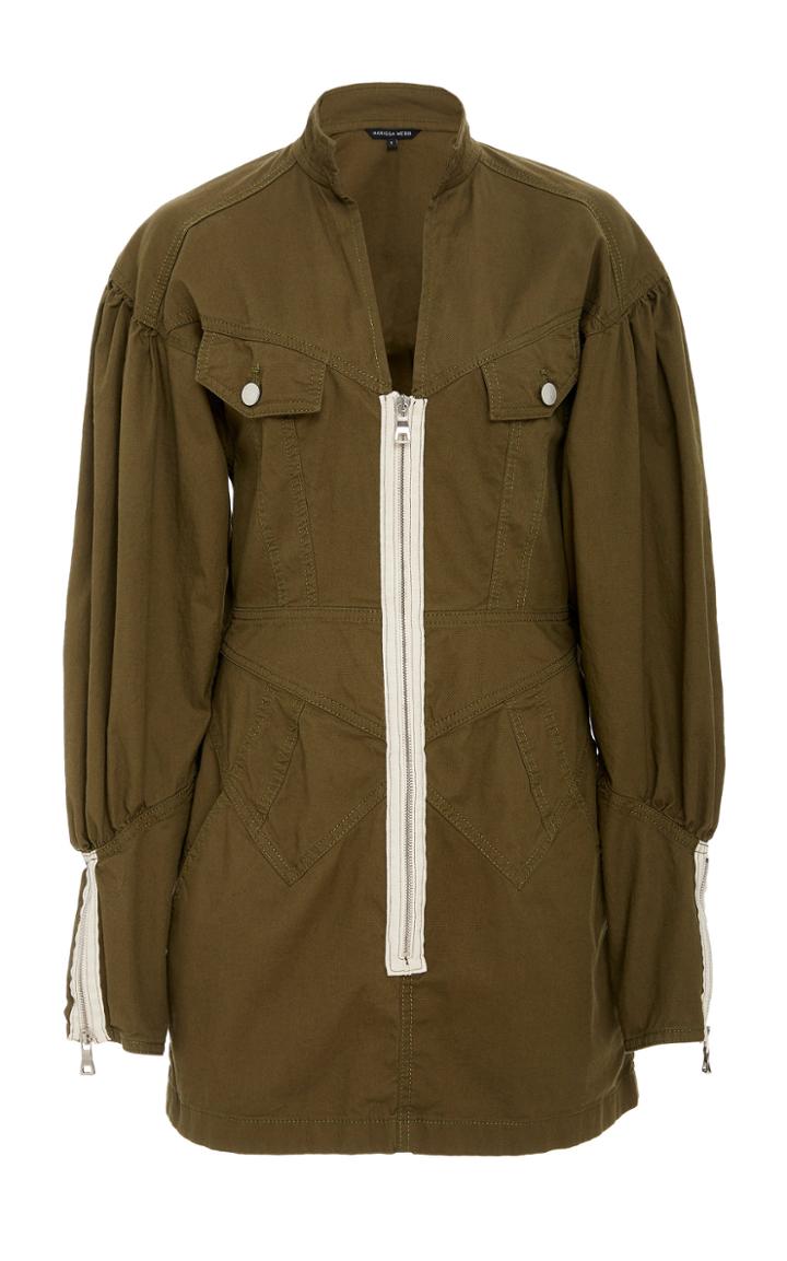 Marissa Webb Spencer Utility Canvas Mini Dress