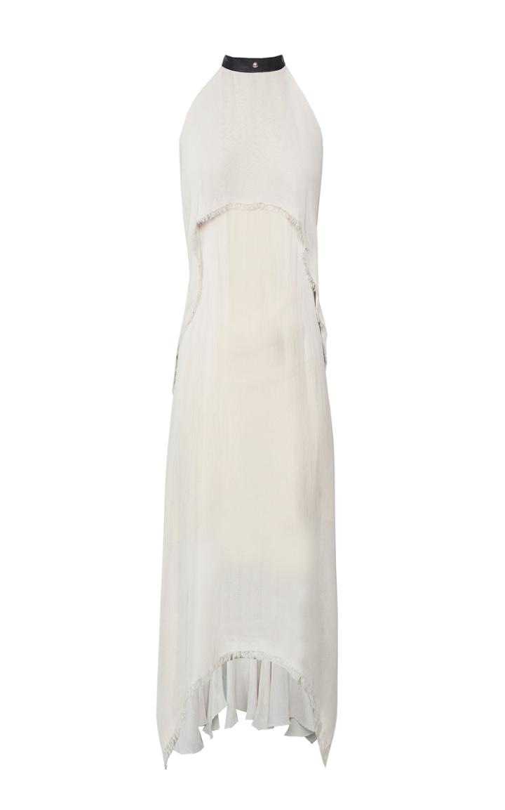 Kitx Protest Drape Fringe Dress