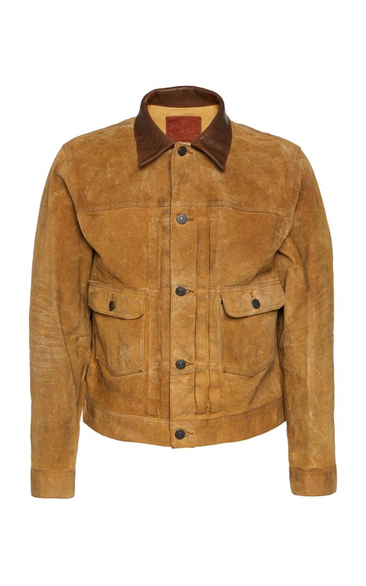 Rrl Weston Suede Jacket