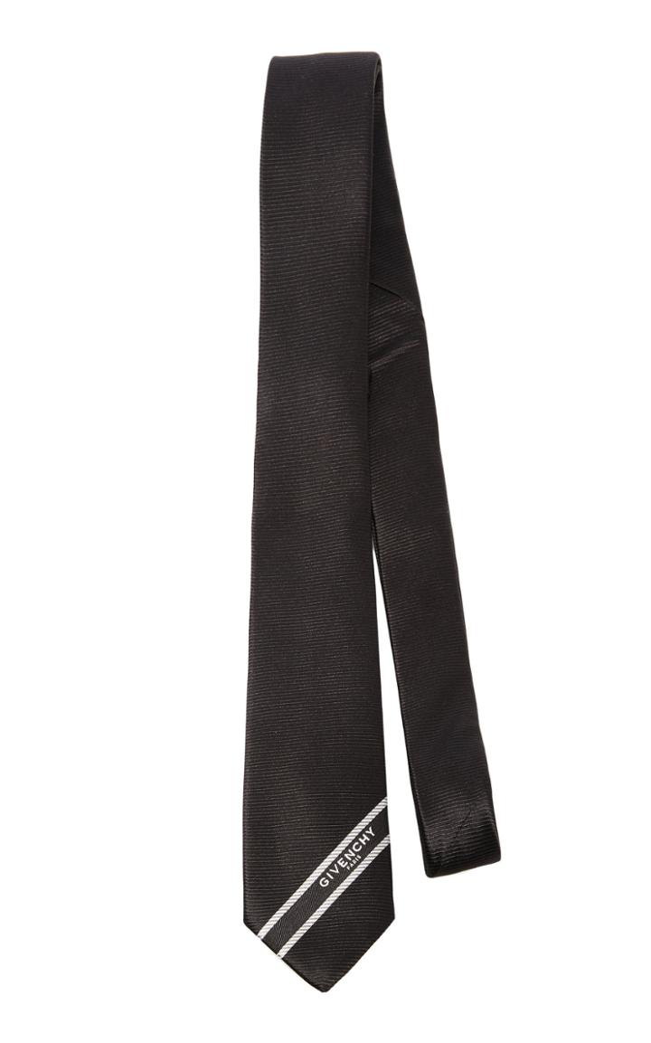 Givenchy Ties Silk Logo Tie