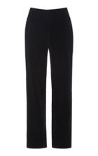 Costarellos Velvet Cigarette Trousers