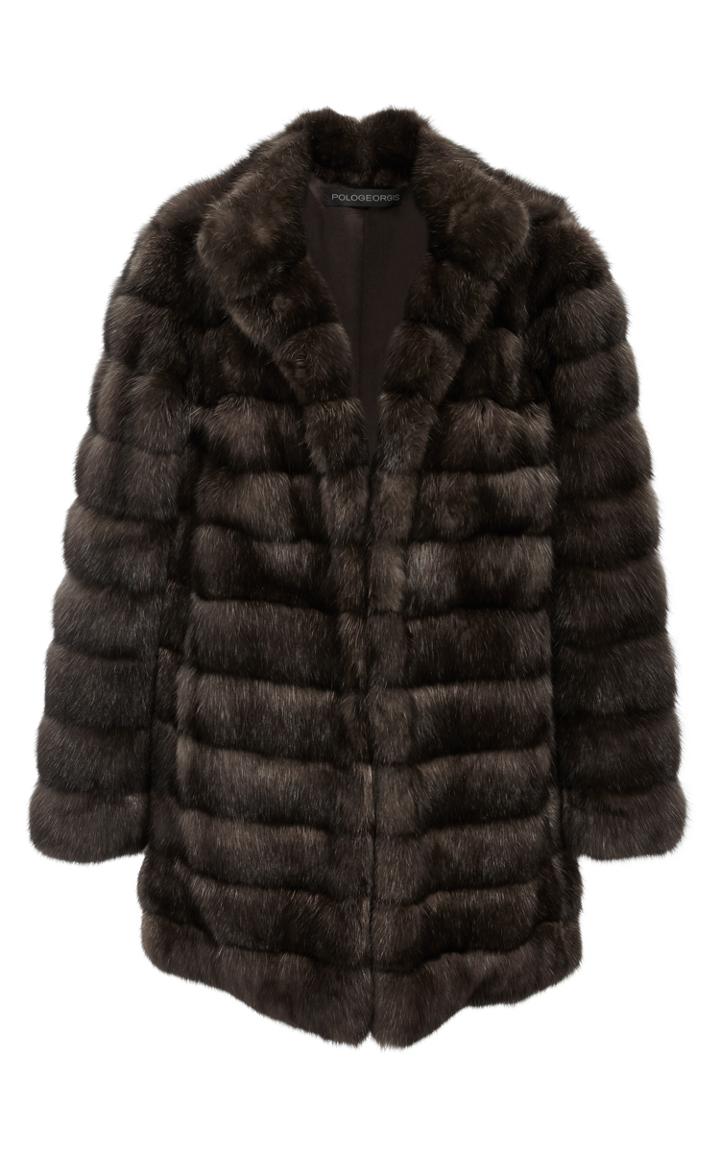 Pologeorgis Russian Barguzin Sable Coat