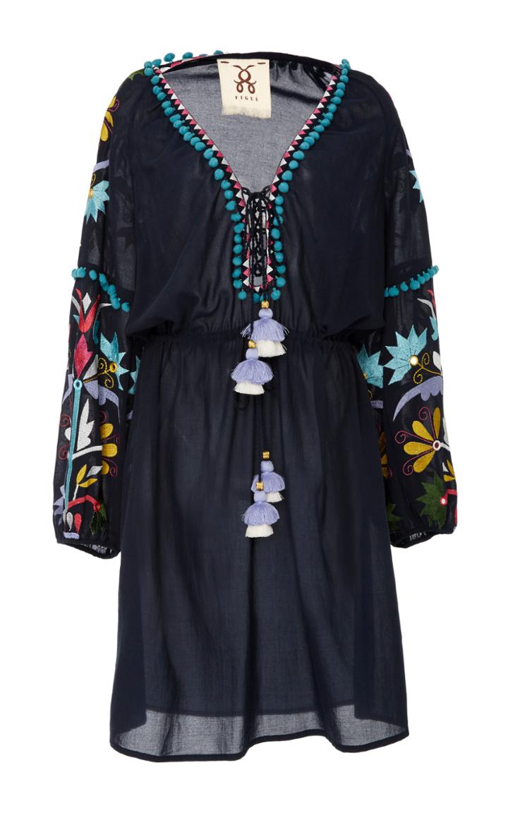 Figue Victoria Pompom Dress