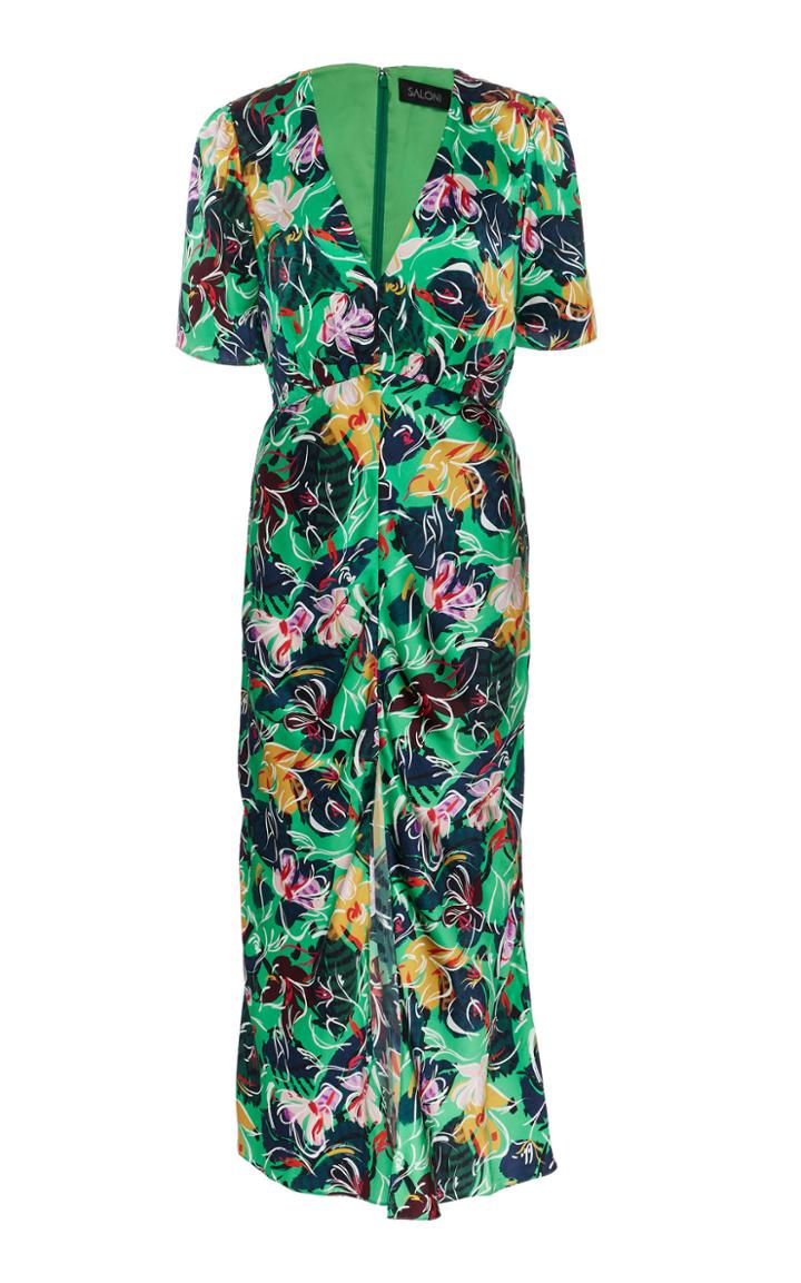 Saloni Eden Silk Dress
