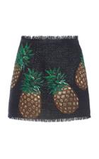 Moda Operandi Dolce & Gabbana Embellished Woven Skirt Size: 38