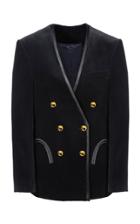 Moda Operandi Blaz Milano Jealousy Sunset Collarless Satin Blazer