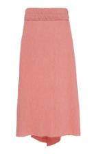 Moda Operandi Johanna Ortiz Saint-exupery Ruched Crepe Midi Skirt Size: 2