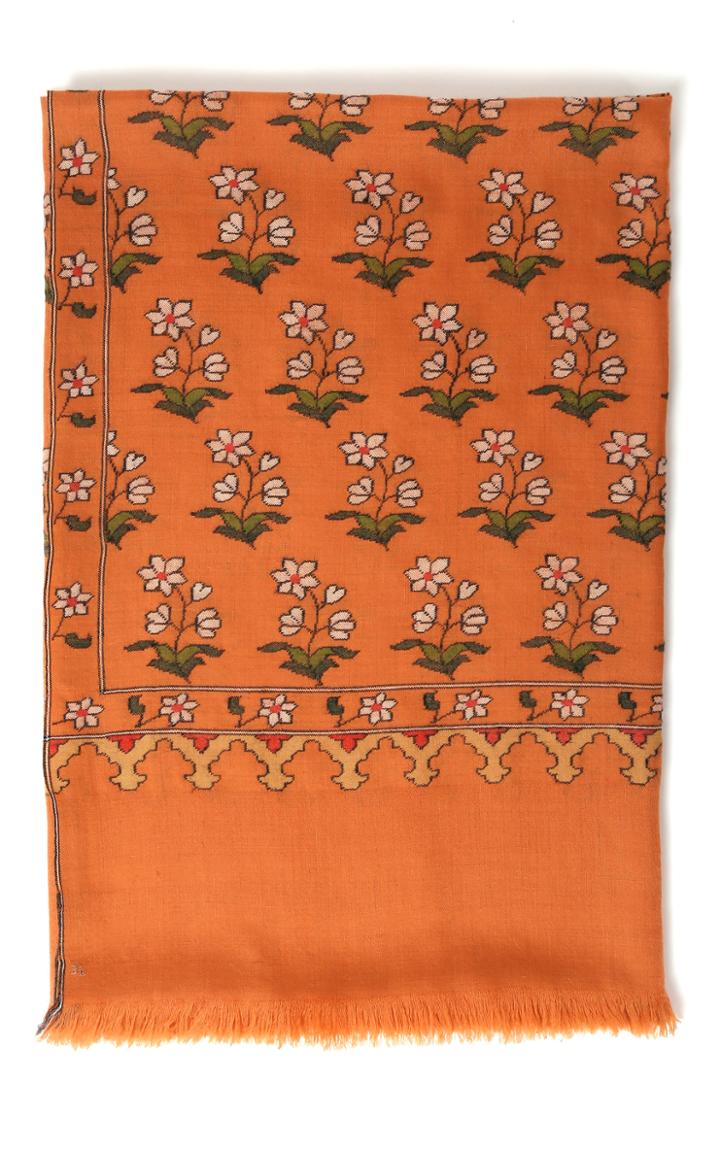Kashmir Loom Kani Nargin Buti Shawl