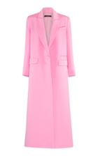 Alex Perry Huntley Structured Crepe Long Coat