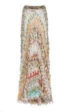 Missoni High-waisted Pointelle-knit Skirt
