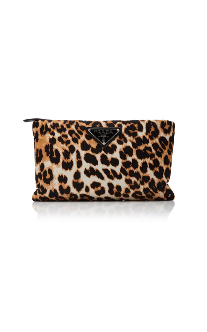 Prada Leopard-print Shell Shoulder Bag
