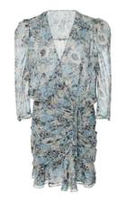 Veronica Beard Soheyla Silk Floral Dress