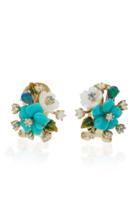 Anabela Chan Turquoise Bouquet Earrings