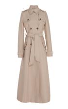 Gabriela Hearst Cassatt Belted Wool Silk Trench