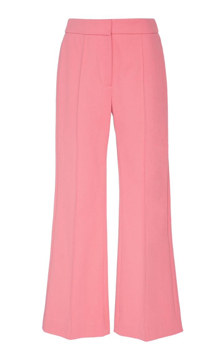 Derek Lam Cropped Cotton Flare Trouser