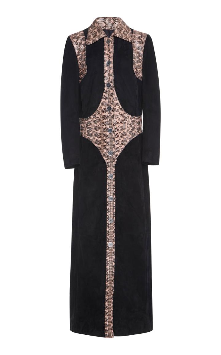 Giambattista Valli Snakeskin Coat