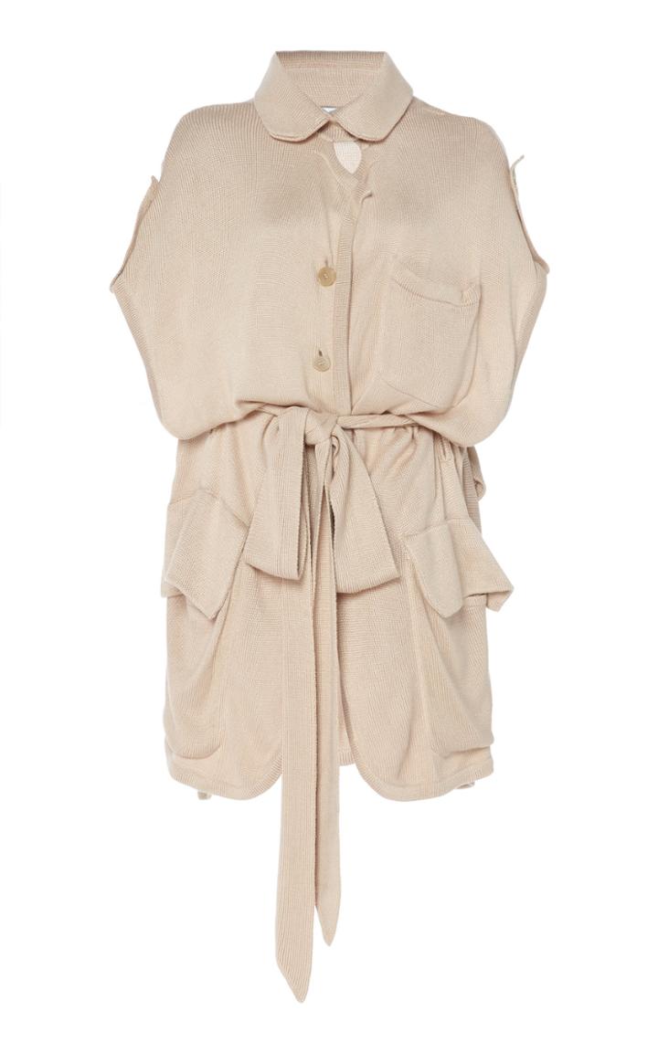 Moda Operandi Tuinch Open-side Knit Wrap Tunic Top Size: M