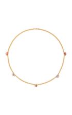 Bernard James Flora 14k Gold Diamond Choker Necklace
