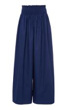 Shaina Mote Pyrenees Smocked Wide Leg Trousers