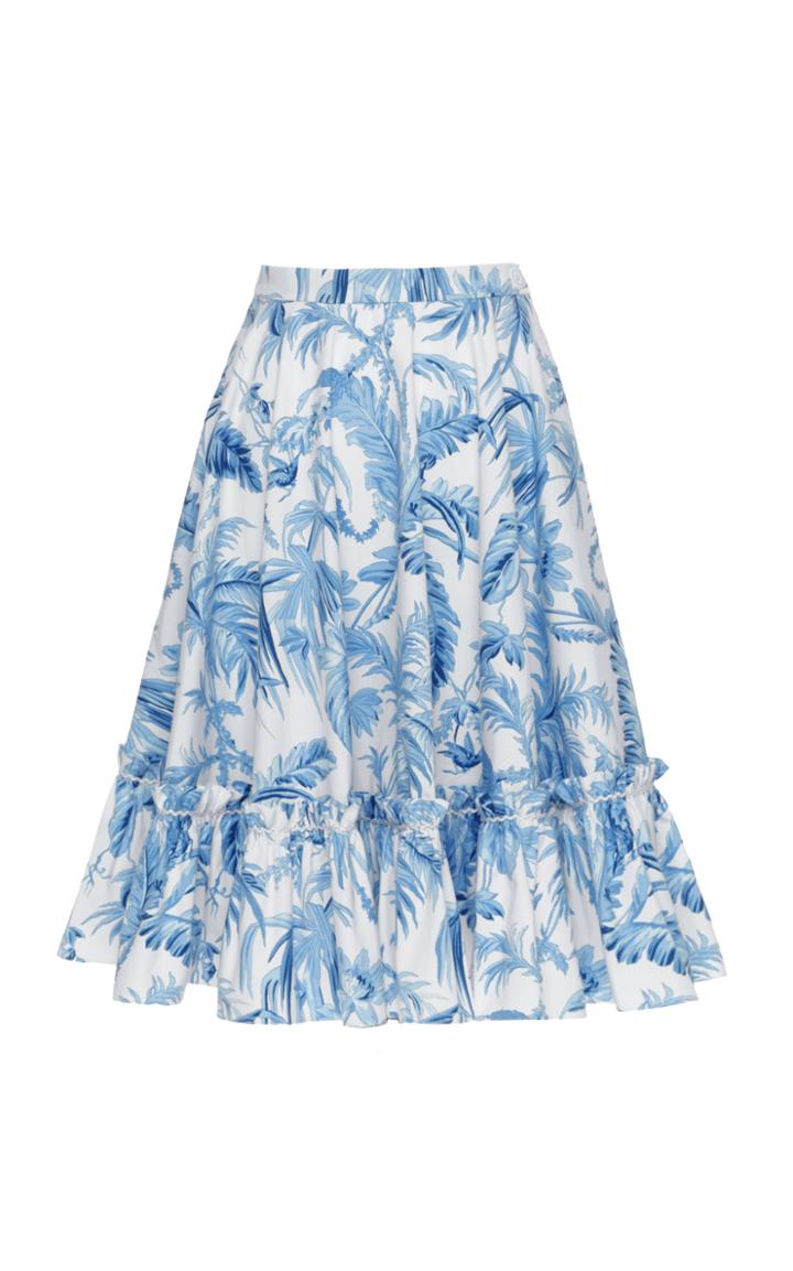 Lena Hoschek Mammasita Cotton Flounce Skirt