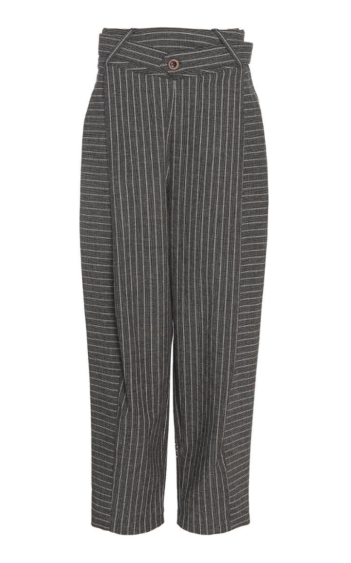 Palmer/harding Palmer//harding Pointed Cotton-blend Trouser