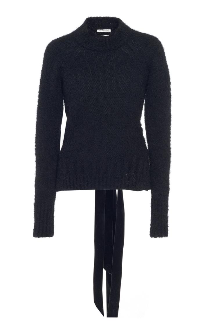 Cecilie Bahnsen Anemone Open Back Wool-blend Sweater