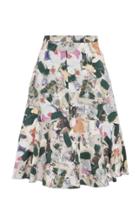 Christine Alcalay Flare Hem Skirt