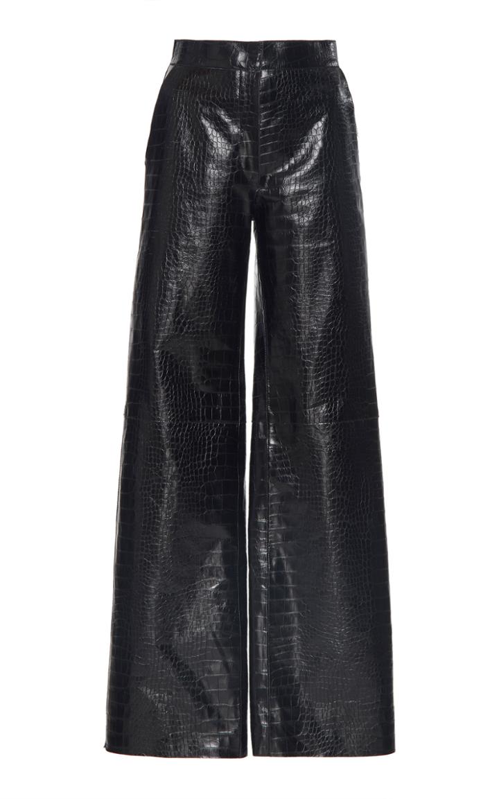 Off-white C/o Virgil Abloh Crocodile Wide Leg Pant