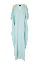 Christian Siriano M'o Exclusive Pearl Embellished Caftan