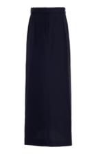 Moda Operandi Victoria Beckham Virgin Wool Tailored Maxi Skirt