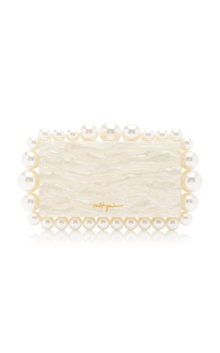 Cult Gaia Eos Pearl Acrylic Clutch