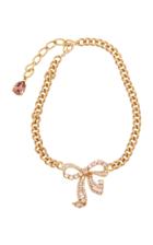 Dolce & Gabbana Bow-embellished Brass Choker Necklace