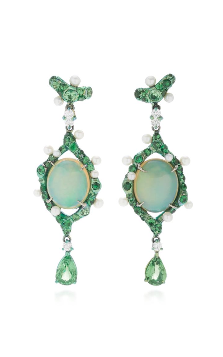 Arunashi One-of-a-kind Opal Drop Earrings