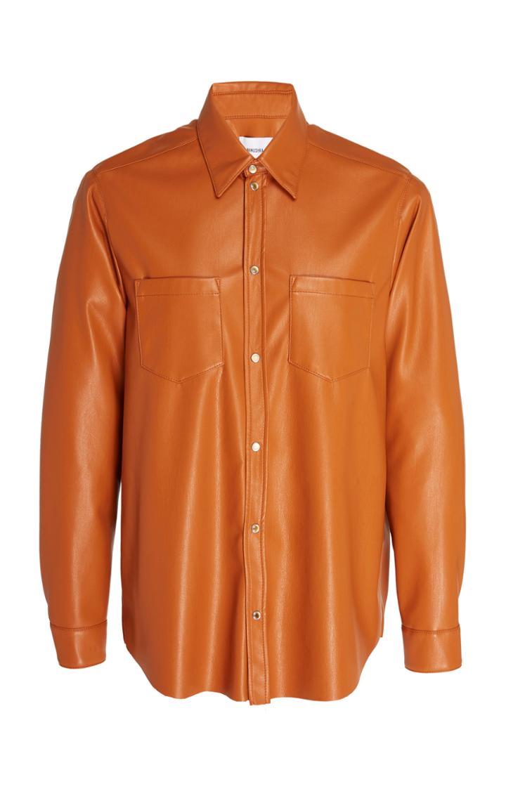 Nanushka Vegan Leather Shirt