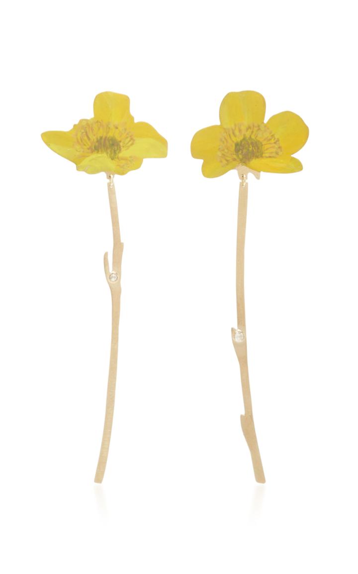 Christopher Thompson Royds Buttercup Drop Earrings