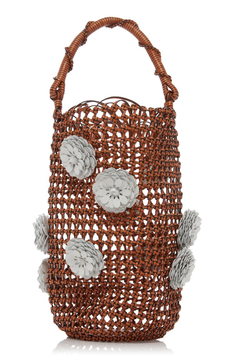 Moda Operandi Loewe Mesh Flower Bucket Tote